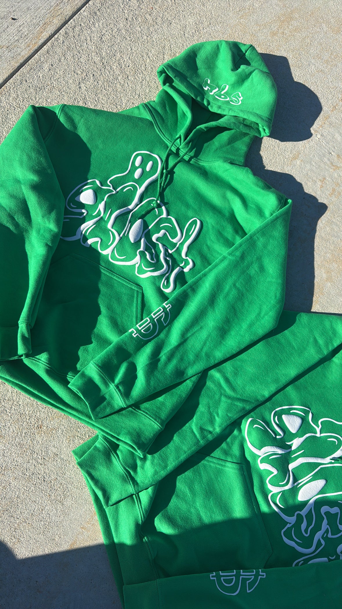 Green “Ghost Hoodie”