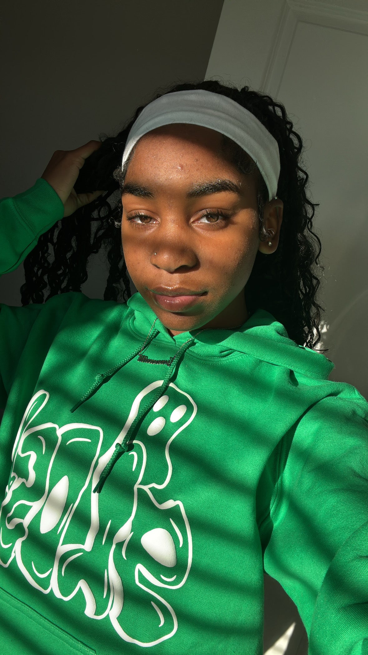 Green “Ghost Hoodie”